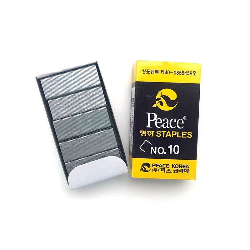 Peace Staples No.10 - Mini Staples Office School Supplies 4,000pcs (4 Boxes) - Image 3